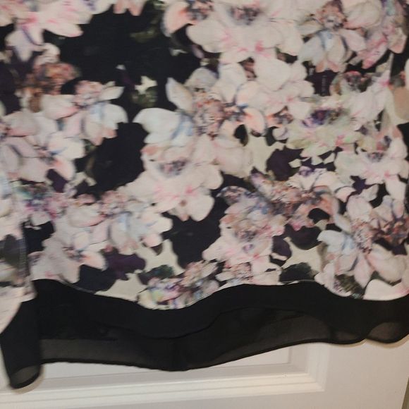 Rebecca Taylor Floral Sleeveless Silk Blouse - Picture 5 of 9